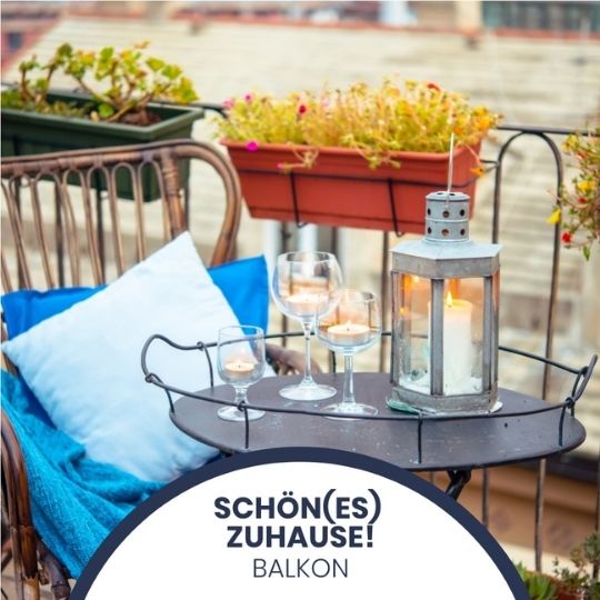 Schönes Zuhause Balkon