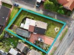 Luftbild | Grundstück - ALTES geht – NEUES kommt | Grundstück mit Altbestand und Potential in Papenburg